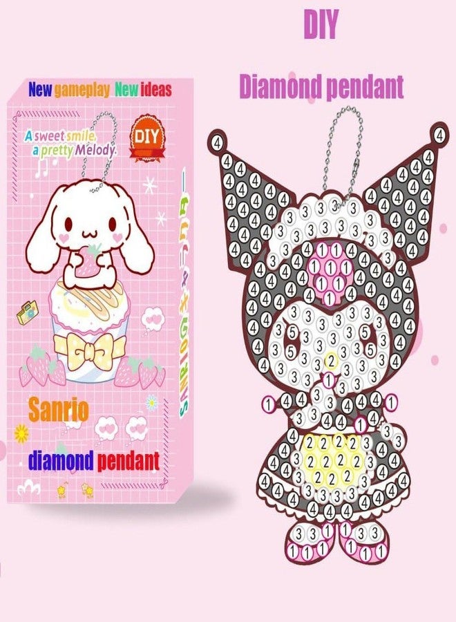 SHOPECOM DIY Diamond Sticker Diamond Painting Sticker Kits for Kids, Creative DIY Art Craft Animal Butterfly, Paint by Numbers Diamonds for Children Adult Beginners Funny Colorful (Pack of 1) - Image 5